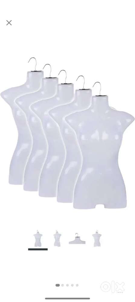 Dummy plastic mennequline