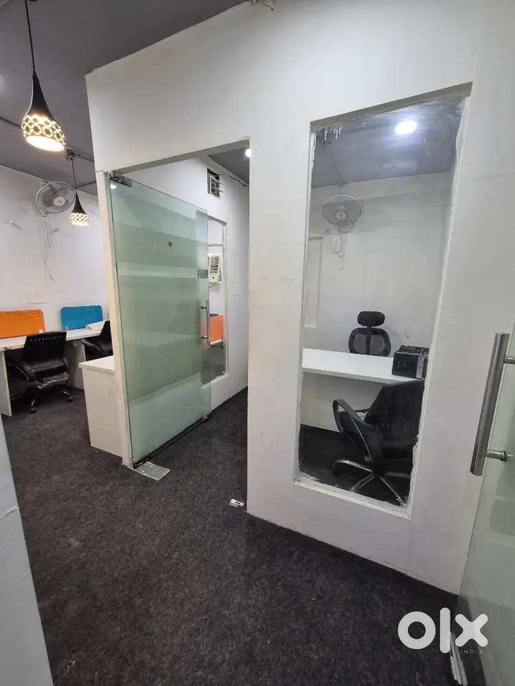 Fully Furnished Office Space For Rent.1Boss Cabin+8Workstaions (Sec 3)