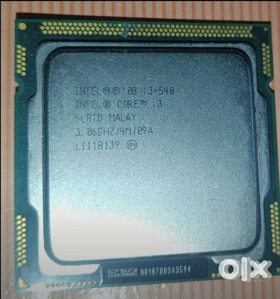 intel core i3-540 1st generation processor