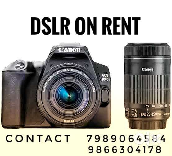 Dslr on rent