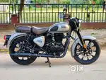 Only 1600 km driven classic gunmetal reborn himachal number