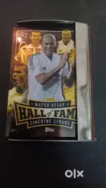 Match attax 2024 , Hall of Fame card of zinedine zidane