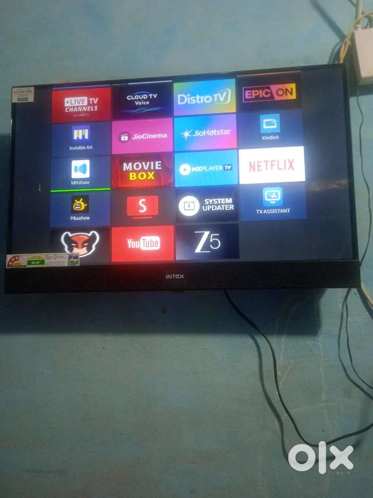 Intex lcd 32 inch smart 1month old 1yaar garanty