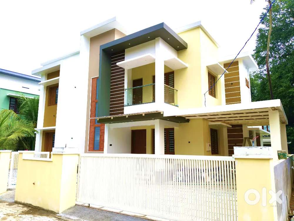 8 cent land with 2120 sqft new house for sale in kalady,near Airport