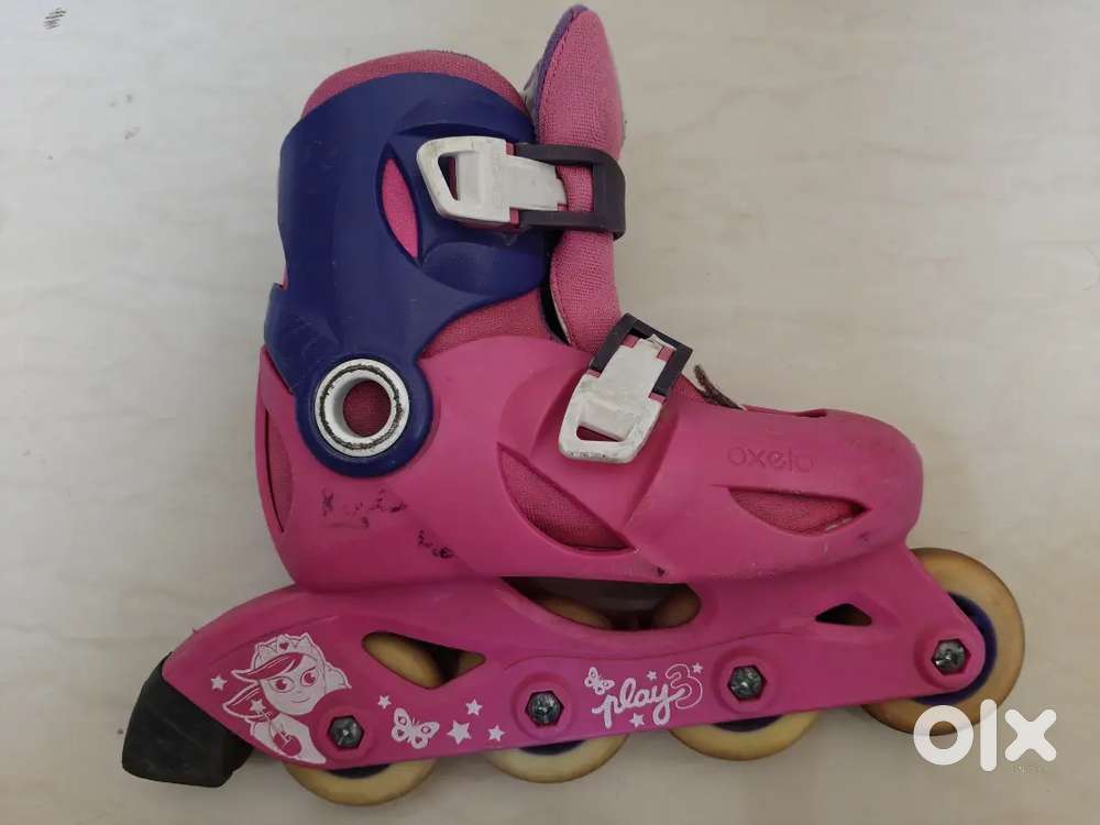 Inline skates for girls hardly used decatlon brand
