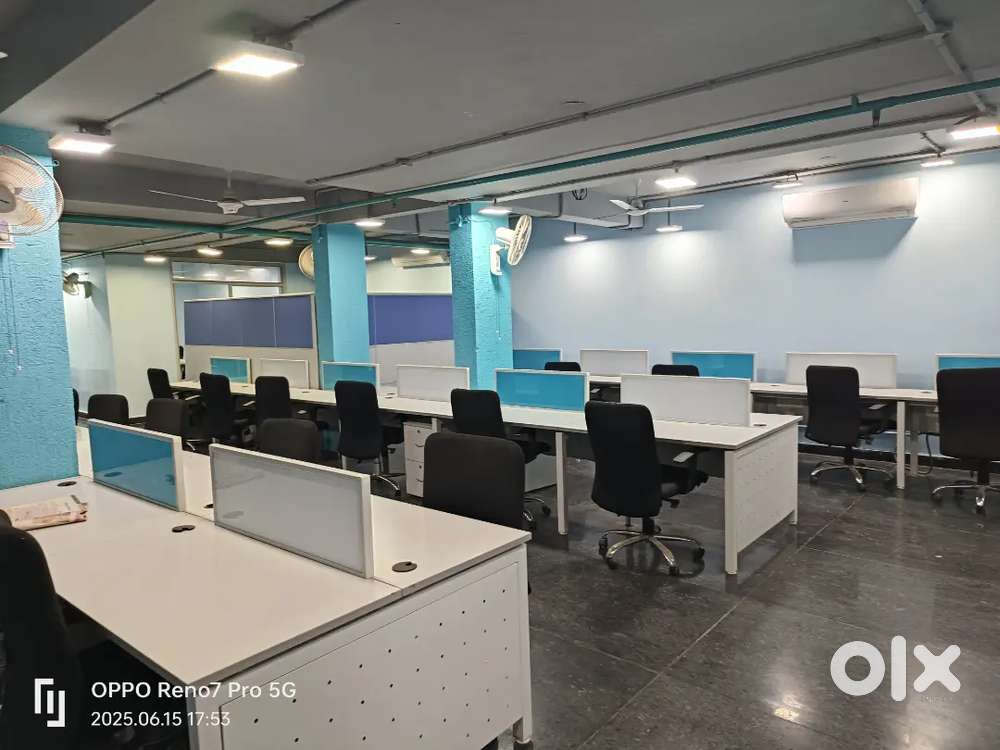 A1 Deluxe 28 seater office space rent in Madhapur