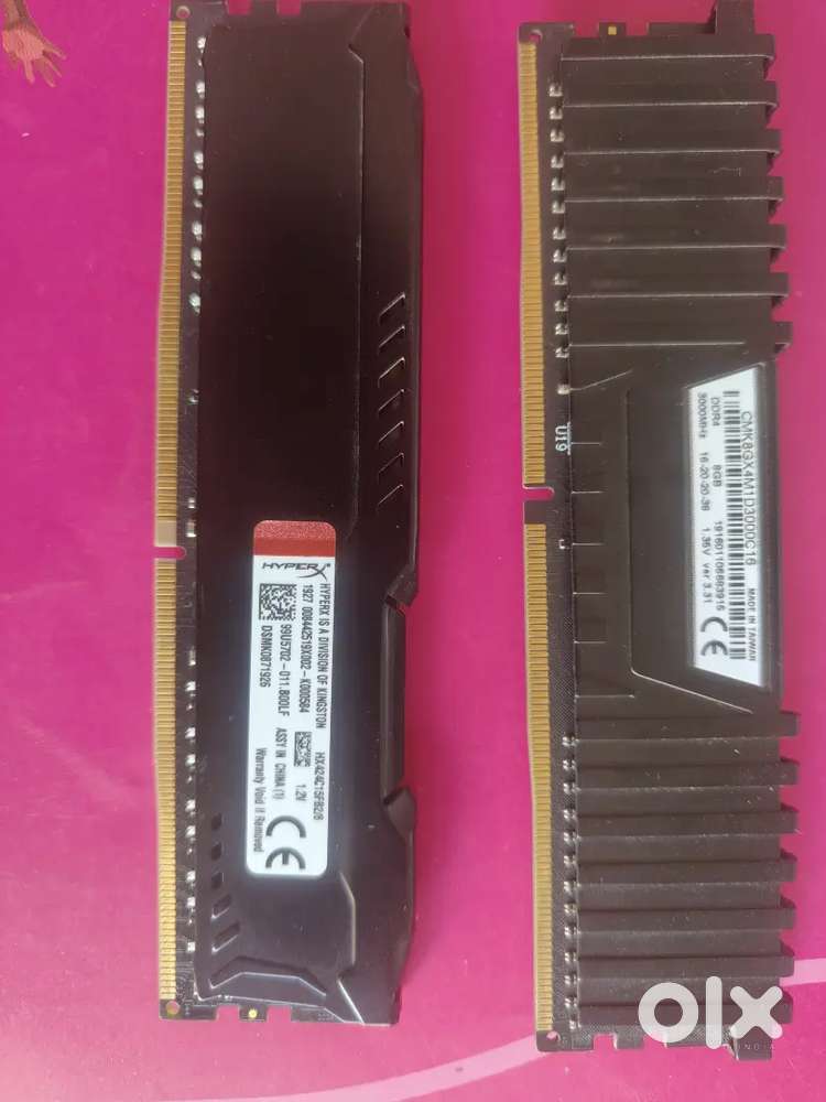 Desktop Ram 16gb - 2x8 gb
