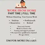 Online work from home