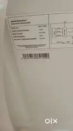 Semi automatic washing machine brand new condition