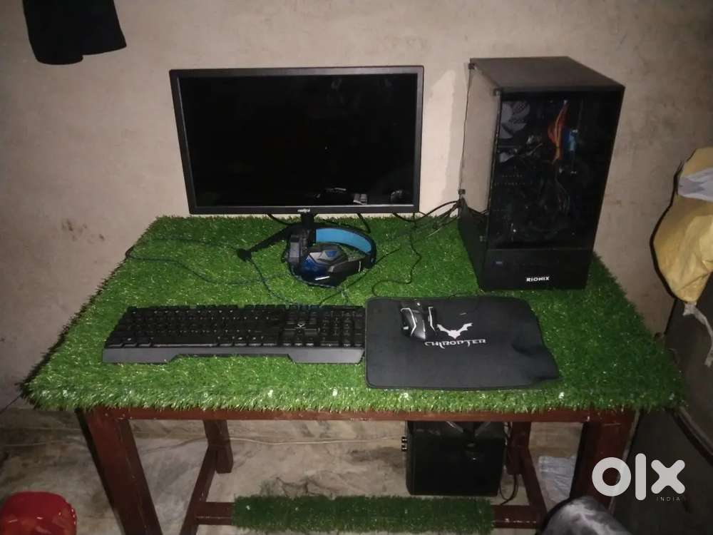 Gaming pc with RGB lights ll real adress - parasrampura (purana)