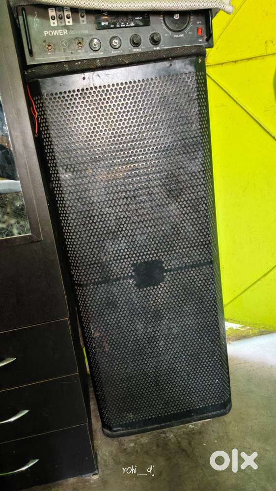 Dual 12 inch speaker single peas for home use  100 +100 watt