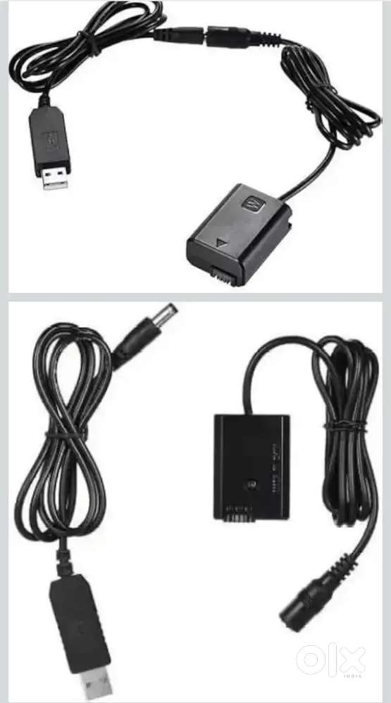 digiclicks NP- FW-50 Dummy Battery +DC Power Bank (5V 2A) USB