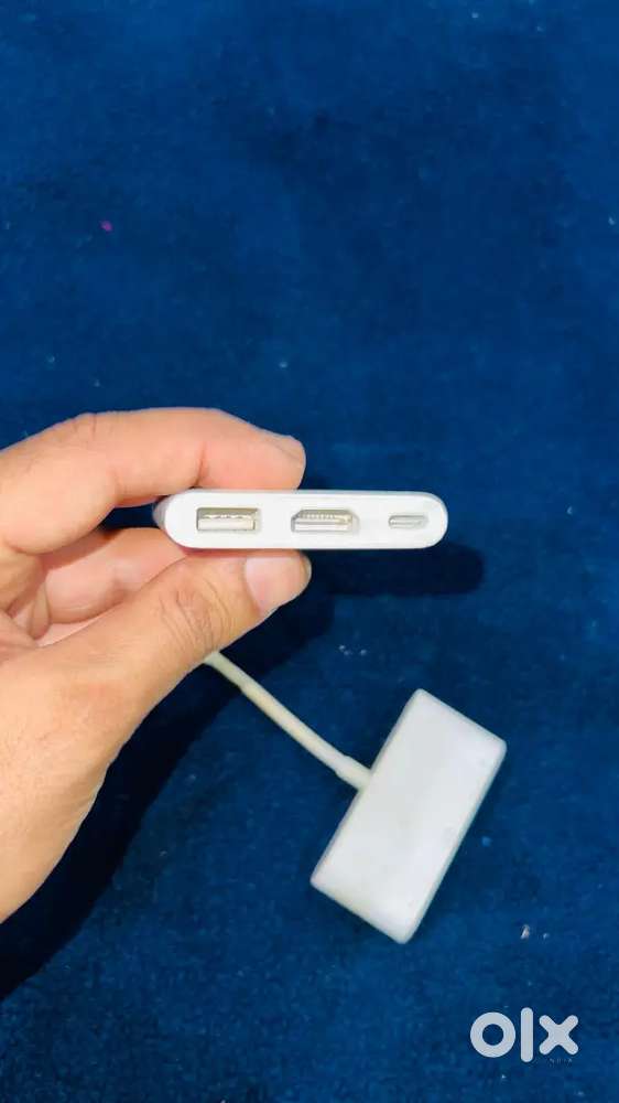 Apple connector for hdmi and usb