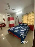 1RK fully furnished rooms
