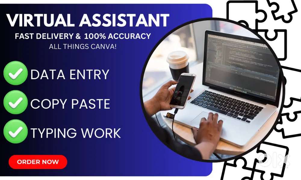 Dataentry and canva work
