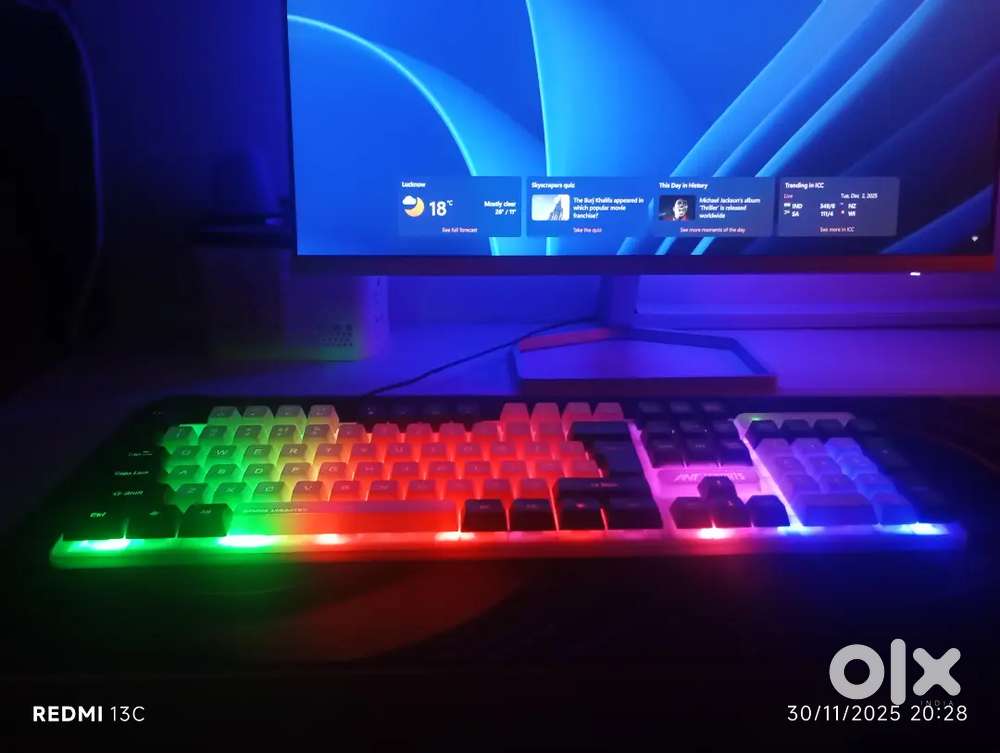 portonics gaming mouse /ant esports rgb keyboards 4 month old