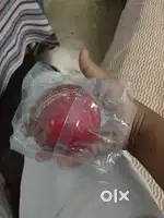 This is a leather ball of cricket anyone want to take