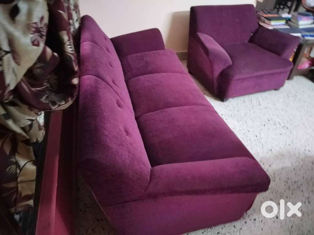 Custom made 3 plus 1 seater sofa