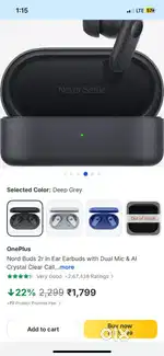OnePlus nord buds 2r urgent need money
