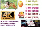 32 INCH SMART LED TV @ 7,499 /-