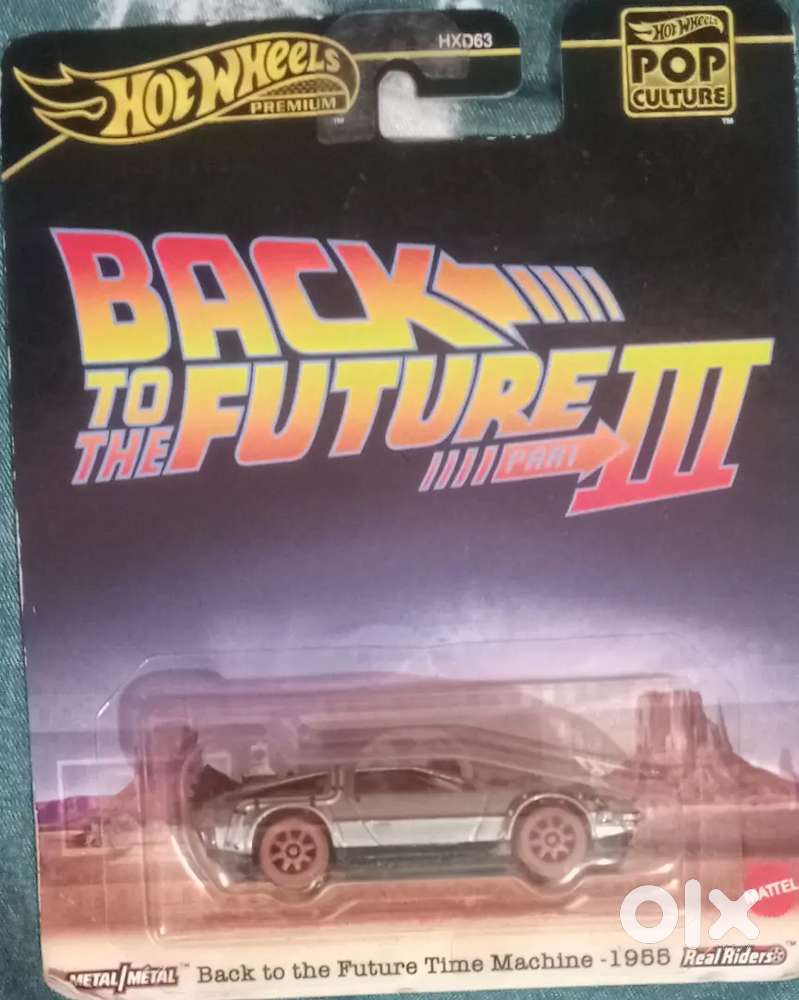 Hot Wheels Premium Back to the Future III Delorean Time Machine