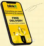 Meerut blinkit delivery boy