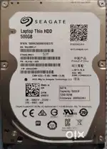 Laptop HDD 500 GB Available for sell RS 1000/-
