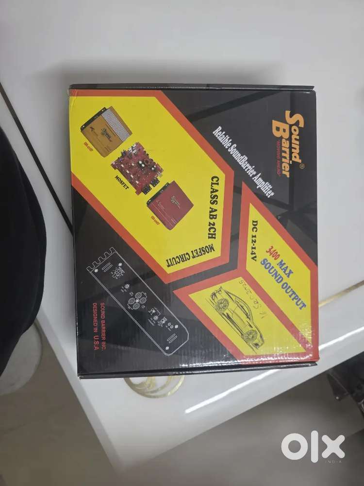 Sony 1800w subwoffrr with encloser and amp