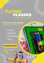 Tution classes available for 0 to class 8 kids