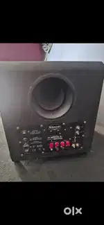 Klipsch Subwoofer 12 and Onkyo 5.1 Home Theater System