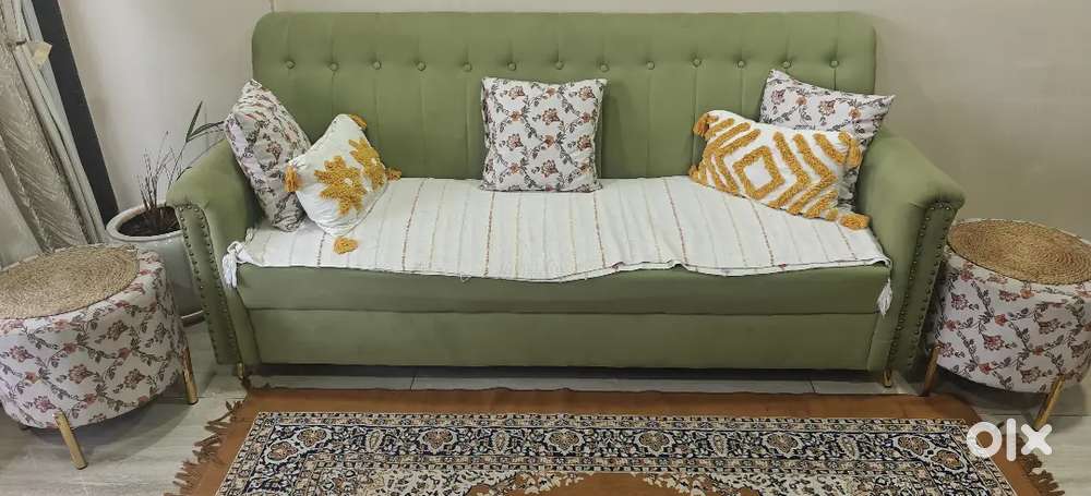 Light Green Sofa