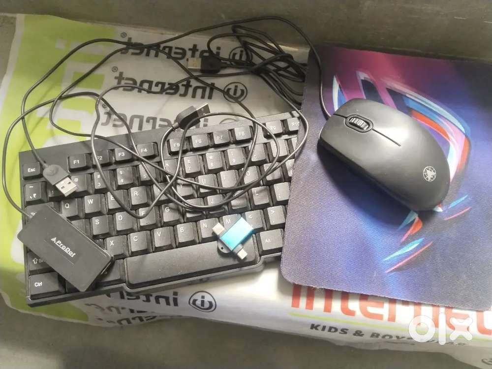 4 in 1 combo keyboard and mouse