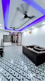 Near Haldiram 3bhk full furnished flat in phase 2 Chattarpur