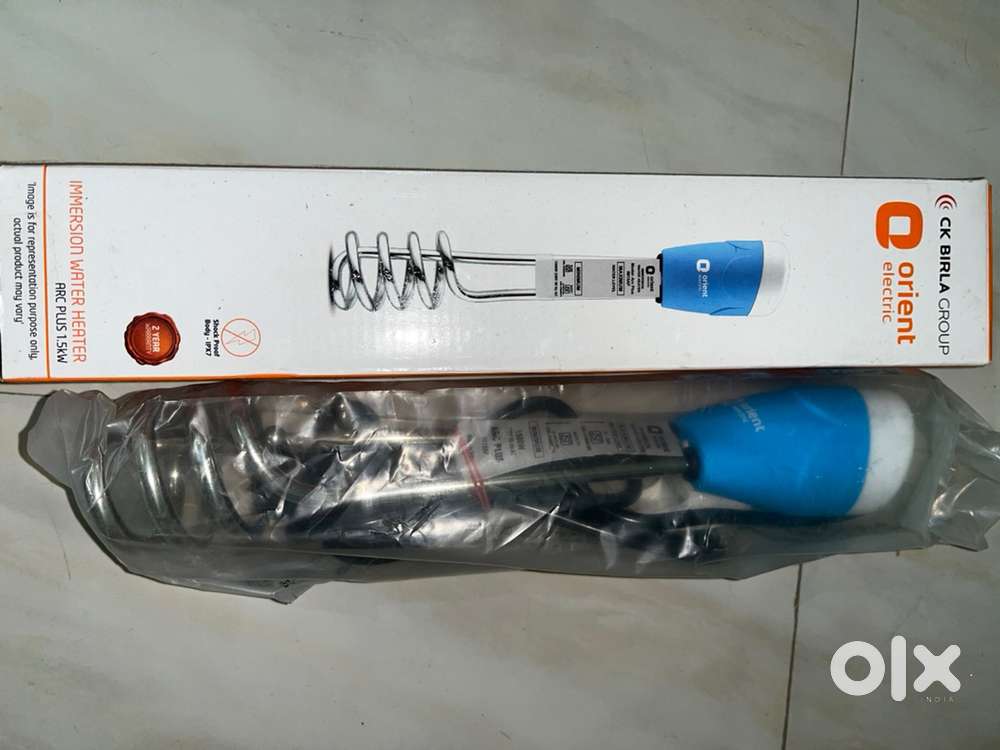 Water heater immersion rod