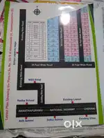 Open plots Beside balaji villas layout one and layout two