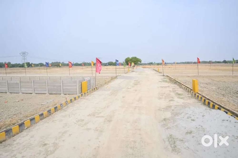 जिला पंचायत से अप्रूव्ड प्लाट गोसाईगंज में स्टाम्प चार्ज फ्री केसाथ