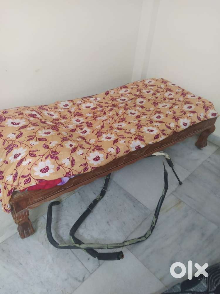 Urgent Sale Teak wood Sofa and Diwan Cot