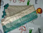 New and Elegant Teal Green Banarasi Silk Saree with Rich Pallu