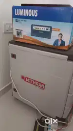 LUMINOUS UPS Inverter and Amaron battery with trolley