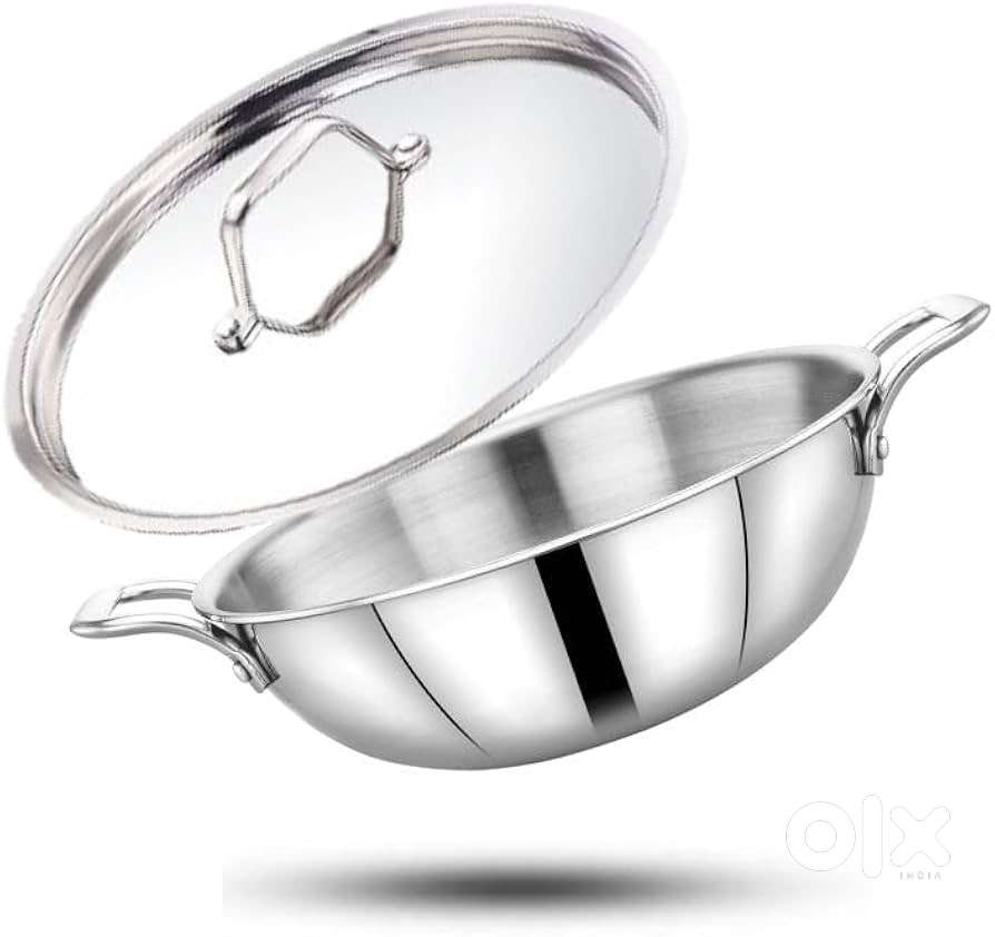 Brand New Top 10 Triply Kadai All Sizes Available 650/Kg