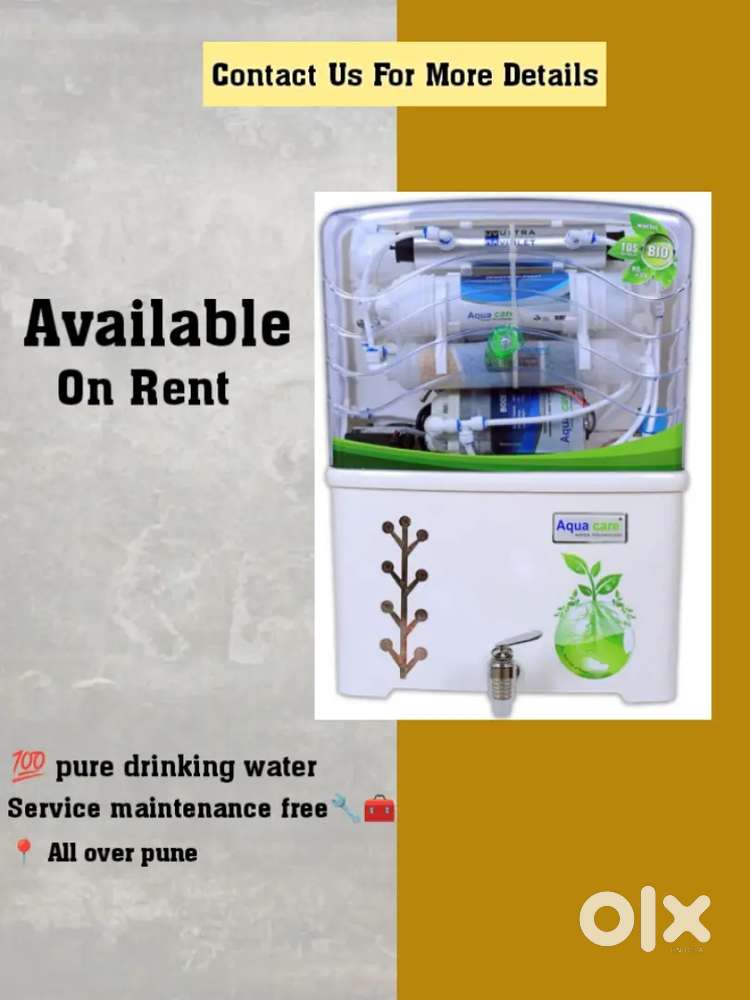 Water Purifier On Rent