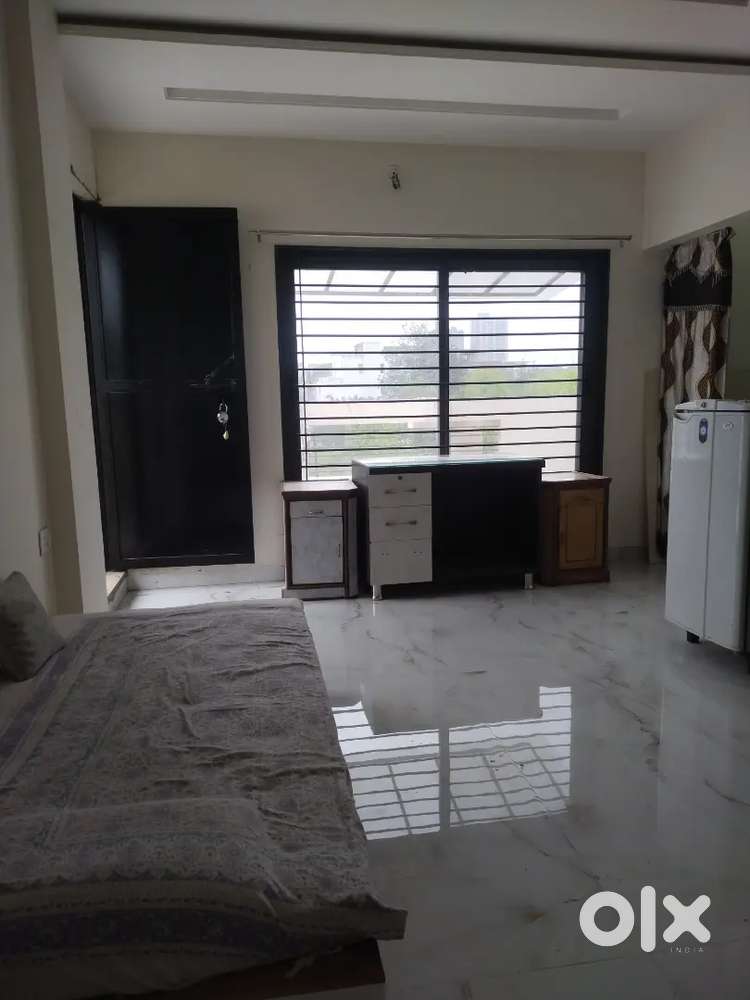 Semi Furnished 1Rk Location Heera Bag Colony Ab Road