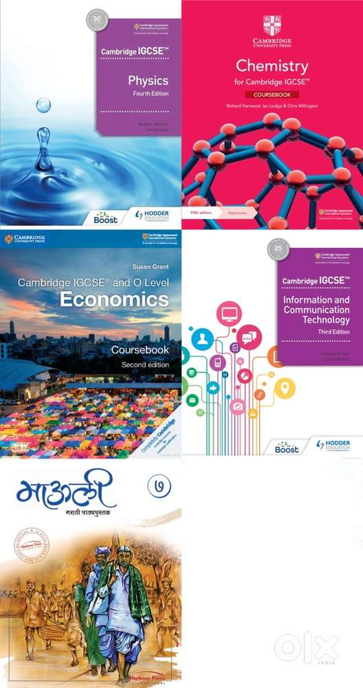 IGCSE Grade 9-10 Textbooks Cambridge Curriculum