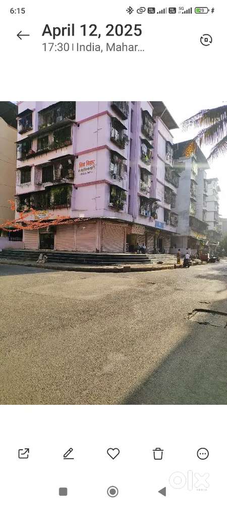 Shop Sell Rs.18Lac Station Road Area.200sqft kamothe . Sec.,21