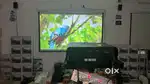 RD2 Projector 350Inch 4K 3D Watch Movies Cricket FoRr Home Office Cafe