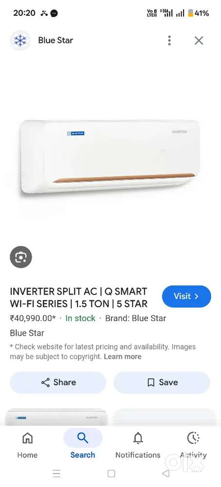 4 month old AC available