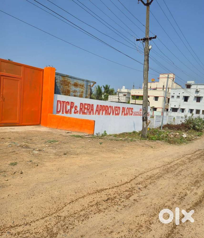 dtcp approved plot sale in karanai