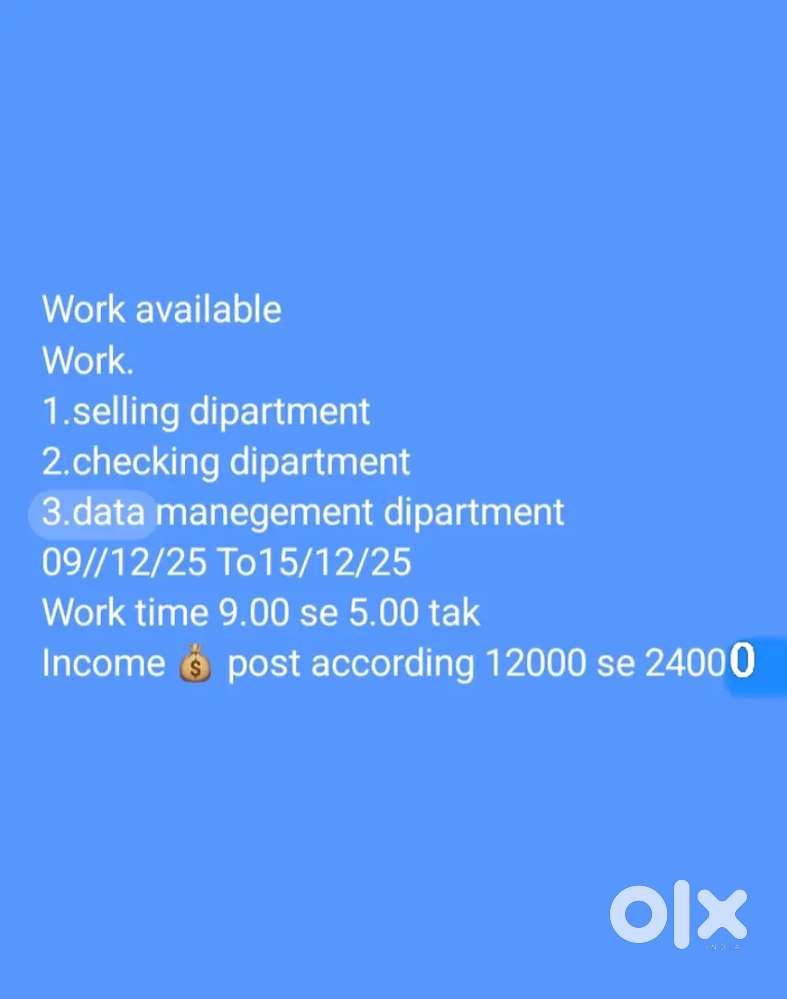 Online Selling dipartment