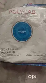 Polycab wire for 3core 1.5sq