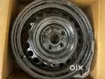 Steel Wheel rim and styling kit - Brezza VXI 2025